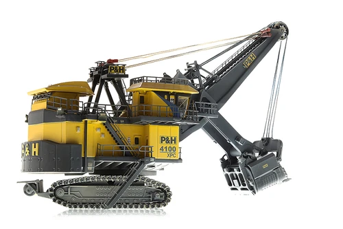 P&H 4100XPC - 1:160 Scale -Weathered Version - alternate view 2