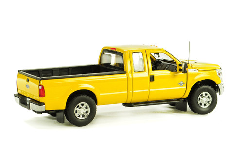 Ford F250 Pickup Truck w/Super Cab & 8ft Bed - Yellow