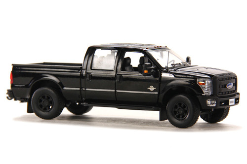 Ford F250 Pickup Truck w/Crew Cab & 6ft Bed - Black/Black