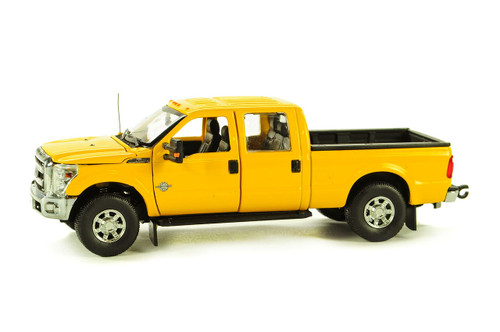 Ford F250 Pickup Truck w/Crew Cab & 6ft Bed - Yellow