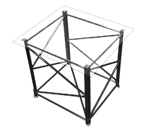Manitowoc 4100 Mini Table - Black - alternate view 2