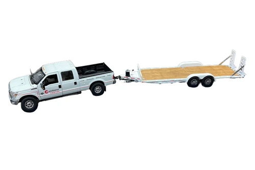 Ford F250 Crew Cab w/Utility Trailer - Manitowoc & White
