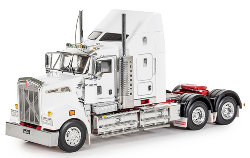 1:50 diecast scale model of Kenworth T909 Truck - Gloss Black - Drake