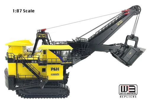 P&H 4100XPC - 1:87 scale - alternate view 2