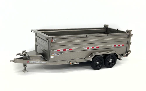 PJ Dump DM Trailer - Silver