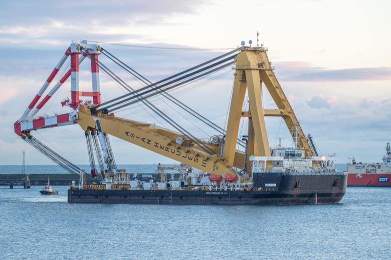 Cranes The Float On The Water