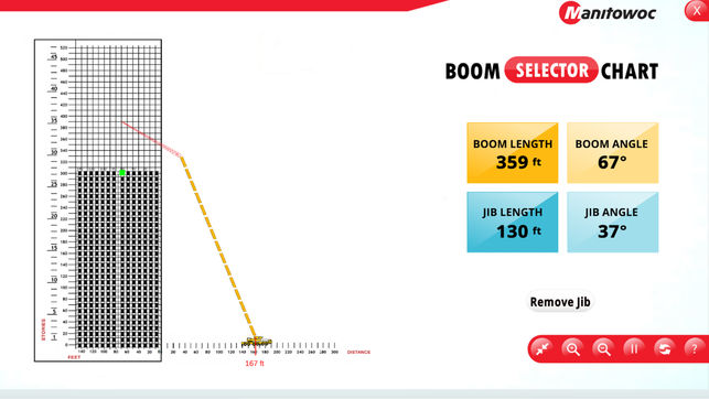 Free Boom Configurator App from Manitowoc