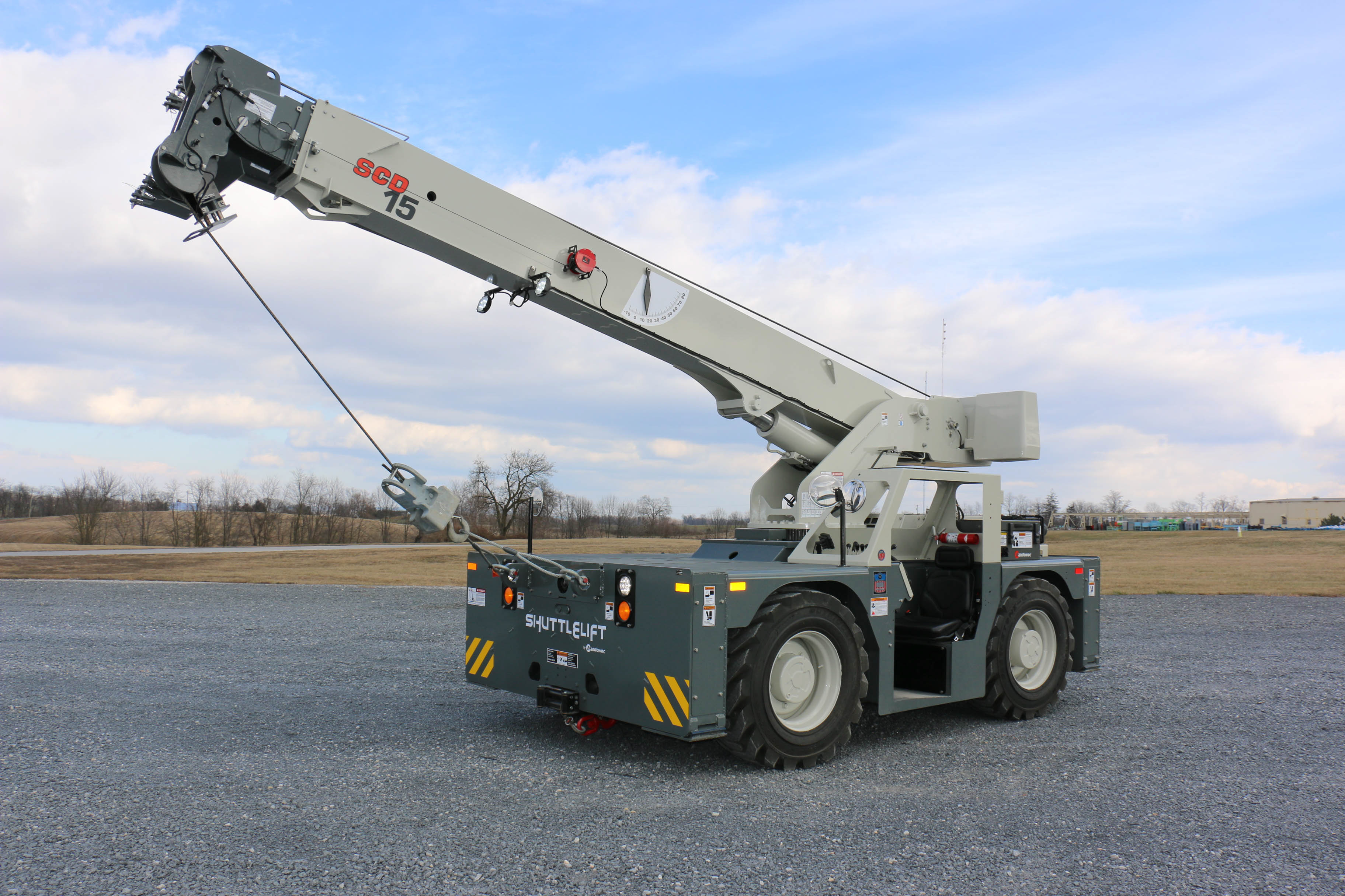 Manitowoc  Bringing Brand New Shuttlelift SCD15 To Rental Show This Year