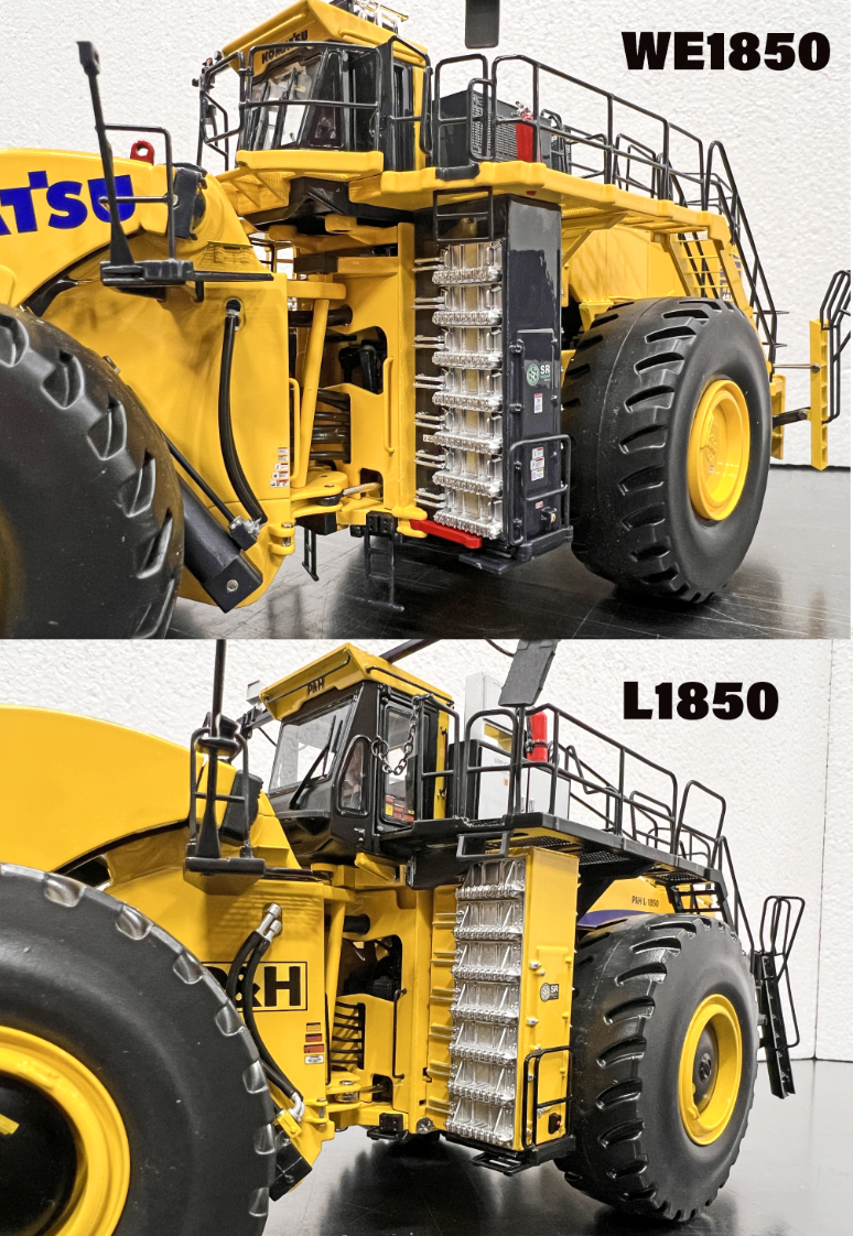 Komatsu WE1850 Wheel Loader - 1:50 scale