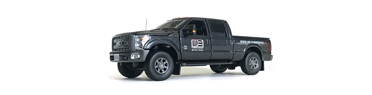 Order your Weiss Brothers Replicas Ford F-250 diecast scale model today!