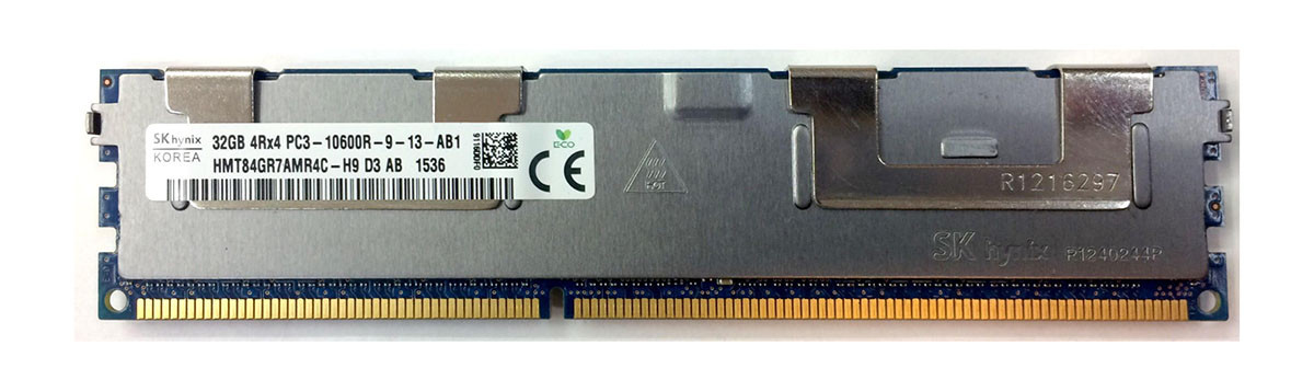 SK Hynix DDR3 ECC 32GB(PC3-10600R 8GB×4)