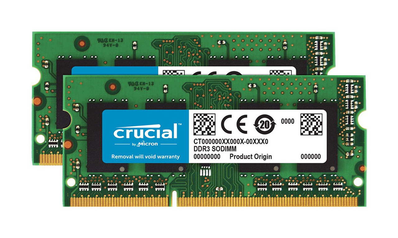 【動作確認済】crucial DDR3-1600 16GB kit（8GB×2）