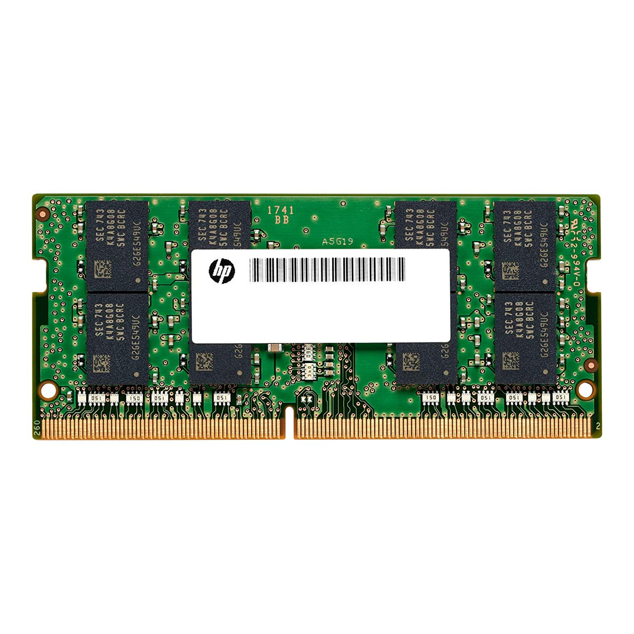 HP 4GB DDR4 2666MHz SoDIMM Notebook RAM 3NT77AV - Main Image