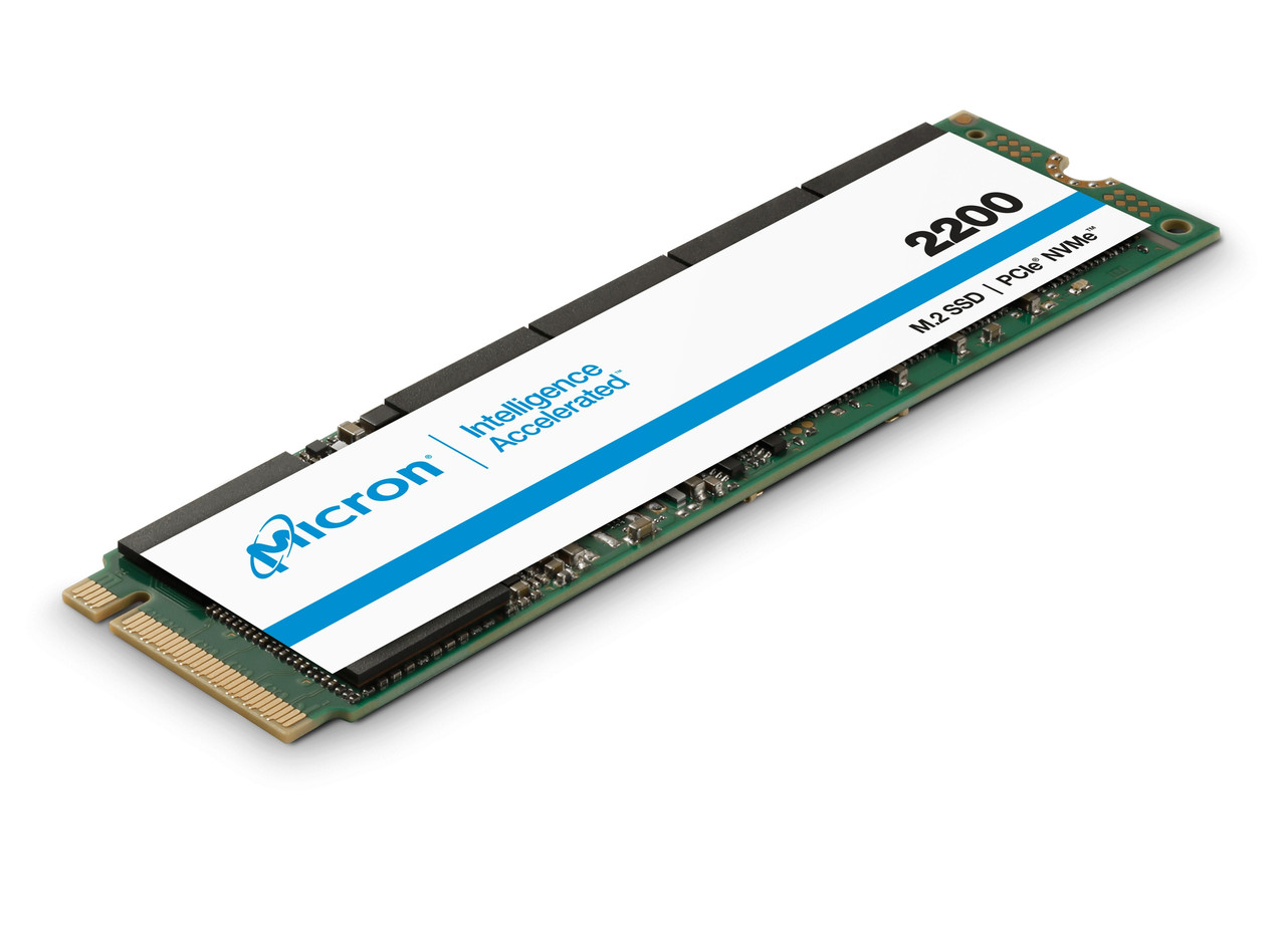 Micron 2200 512GB TLC PCI Express 3.0 x4 NVMe M.2 2280 OEM Internal SSD  MTFDHBA512TCK