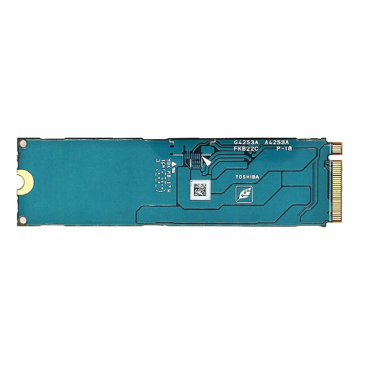 Toshiba XG4 Series 512GB TLC PCIe 3.0 x4 NVMe M.2 2280 OEM Internal SSD  THNSN5512GPUK 7VPP2