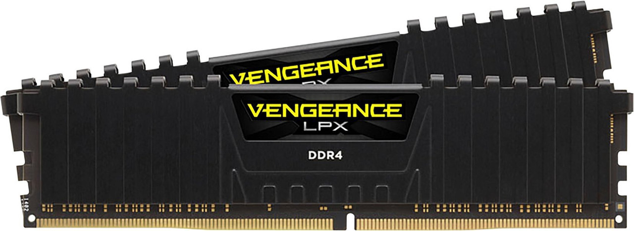 Corsair Vengeance LPX Black 16GB Kit (2 x 8GB) DDR4 3000MHz PC4-24000  non-ECC Unbuffered 288p DIMM OEM Desktop Memory CMK16GX4M2B3000C15 - Star  Micro Inc