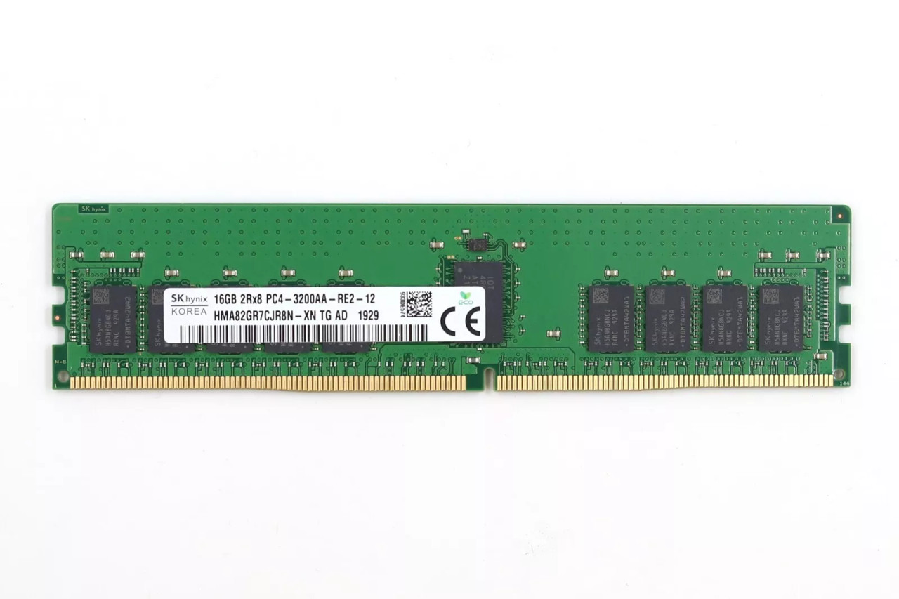 Hynix HMA82GR7CJR8N-XN 16GB 2Rx8 PC4-3200AA-RE2-12 ECC REG Server