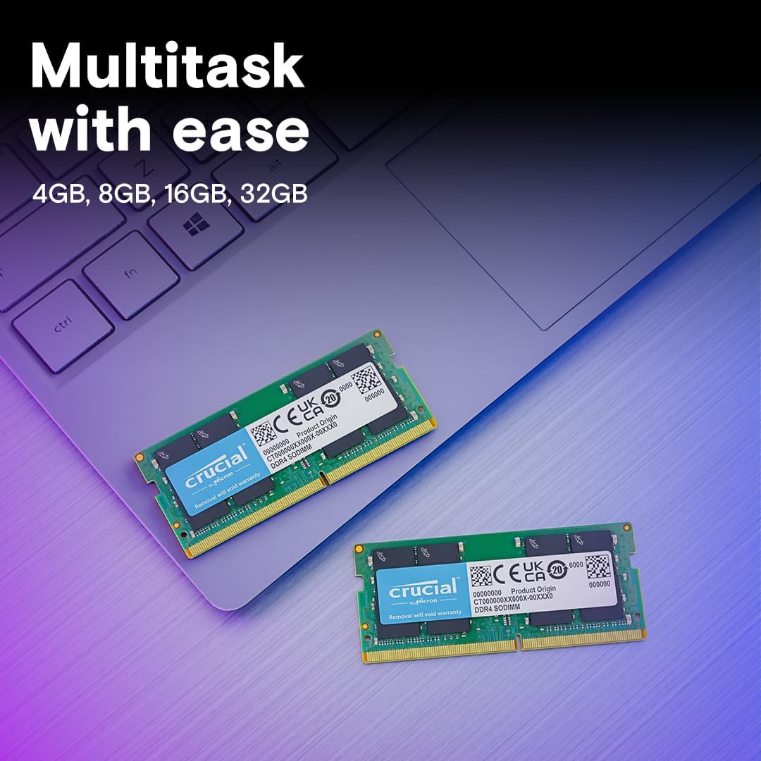 Crucial 16gb Ddr4 2400 2x8gb Crucial Memory CT2K8G4SFS824A 16GB DDR4