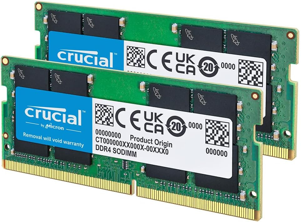 Crucial RAM 16GB Kit (2x8GB) DDR4 2400 MHz CL17 Laptop