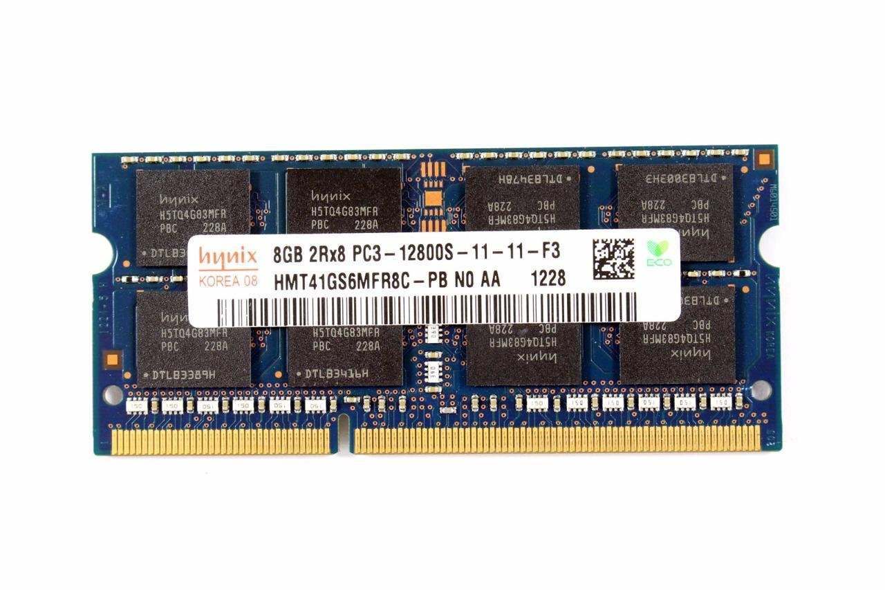 haj politi længde Hynix HMT41GS6MFR8C-PB 8GB DDR3 1600MHz Laptop Memory