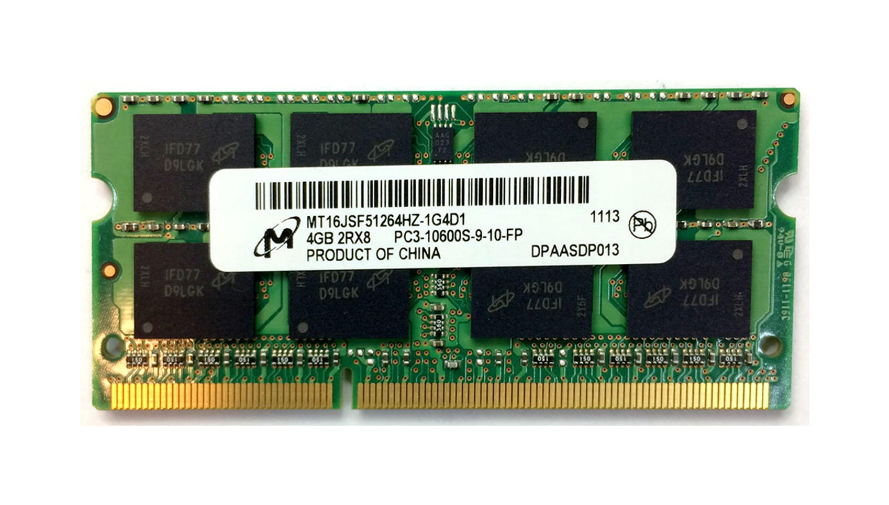 Micron MT16JSF51264HZ-1G4D1 4GB DDR3 1333MHz RAM