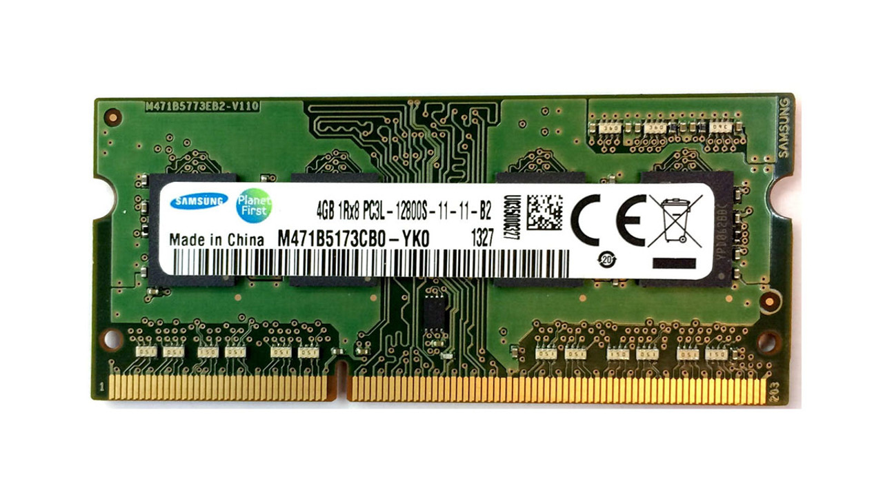 Samsung 4GB 1600MHz DDR3 204-Pin Laptop Memory M471B5173CB0-YK0