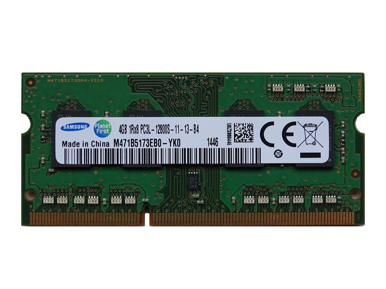 Samsung M471b5173eb0 Yk0 4gb Ddr3 1600mhz Laptop Memory