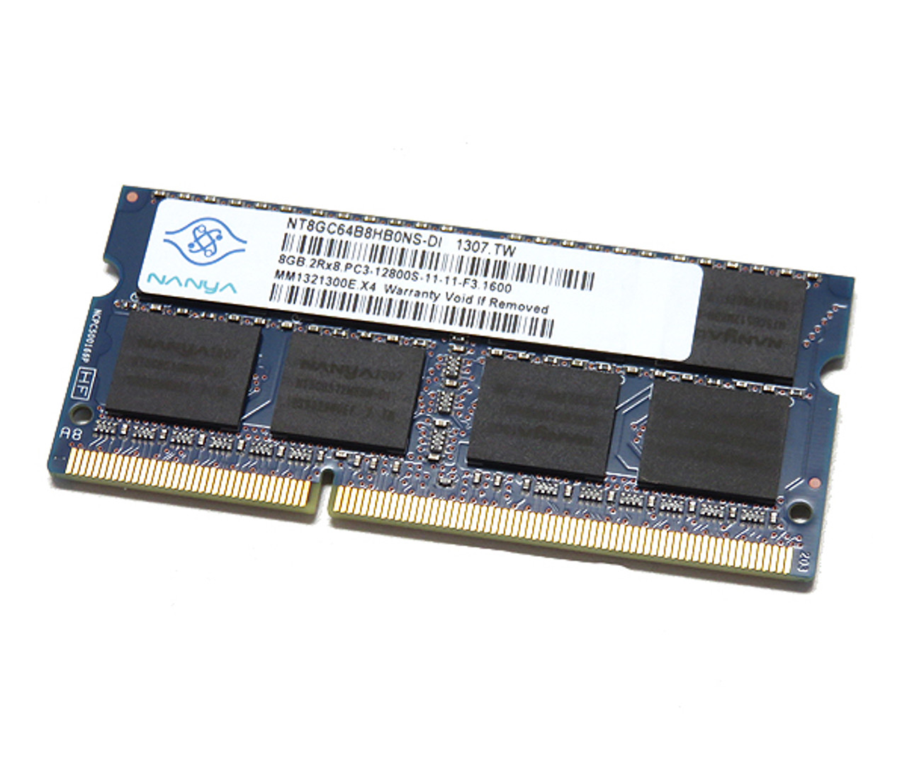 Nanya Nt8gc64b8hb0ns Di 8gb Ddr3 1600mhz Notebook Memory