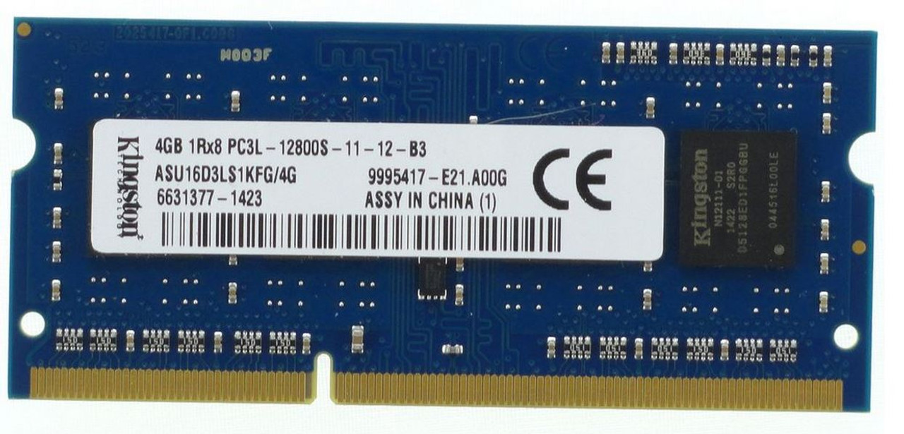 4GB DDR3 1600MHz Notebook Memory