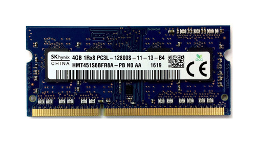 Hynix HMT451S6MFR8A-PB 4GB DDR3 1600MHz Laptop Memory