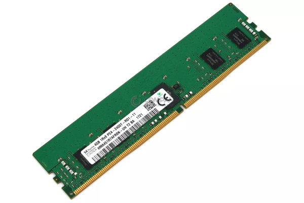Hynix HMA451R7AFR8N-UH 4GB 1Rx8 PC4-2400T-RD1-11 DDR4 RDIMM Server Memory