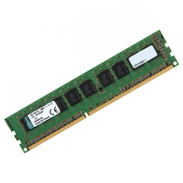 Kingston 4GB DDR3 1600MHz PC3-12800 DIMM ECC Unbuffered Single Rank Server Memory KTD-PE316ES/4G