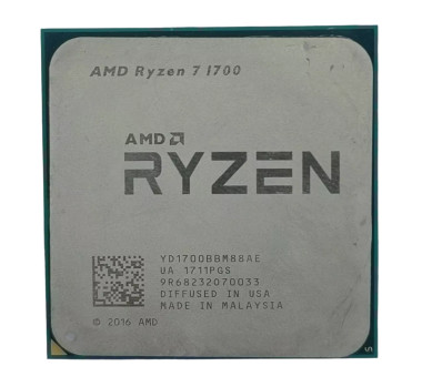 CPU AMD Ryzen 7 1700 YD1700BBAEBOX CPU AMD YD1700BBAEBOX Ryzen 7 1700 Processor with Wraith Spire