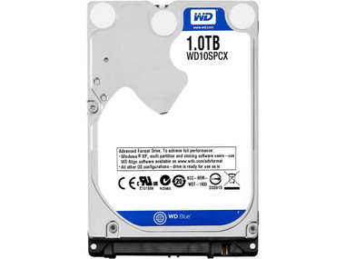 WD Blue 1TB 5400RPM SATA 6Gbps 16MB Cache 2.5-inch Laptop Hard