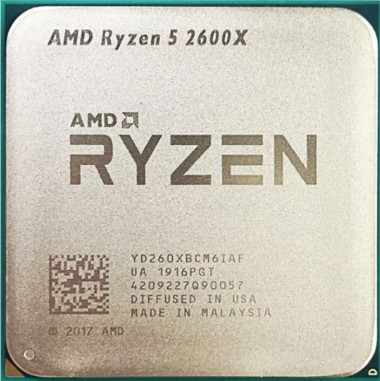 AMD Ryzen 2600X Socket-AM4 Desktop OEM CPU YD260XBCM6IAF