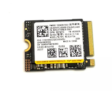 Samsung 0T4TC PM9B1 Genuine 1TB PCIe NVMe M.2 2230 Gen4x4