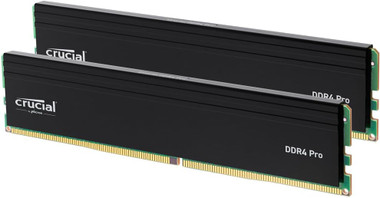 メモリー Crucial DDR4 Pro 32GB (2x16GB) 3200MT/s Crucial Pro 32GB DDR4 RAM Kit (2x16GB), High-Performance 3200MHz