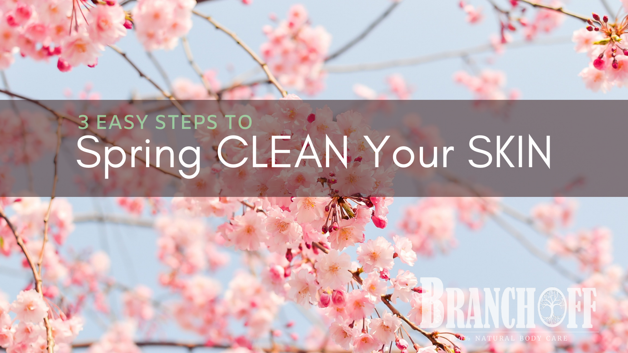 3 Easy Steps to Spring Clean your Skincare!