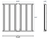 Cultilux CULTIV8R X LED 700 watt grow lamp CLX-1820 dimensions