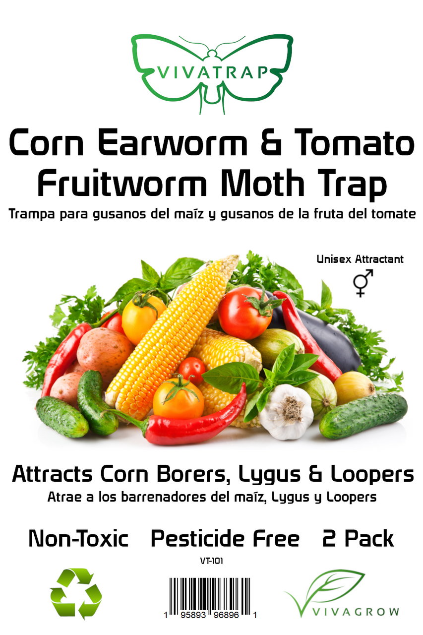 VivaTrap VT-101 Corn Earworm and Tomato Fruitworm Trap 2 Pack 195893968961