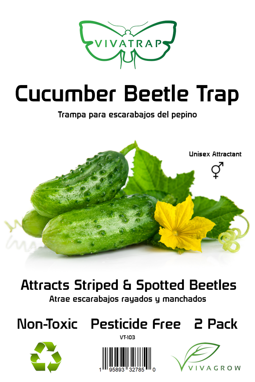 VivaTrap! Cucumber Beetle Trap & Lure 2 pack VT-103 195893327850