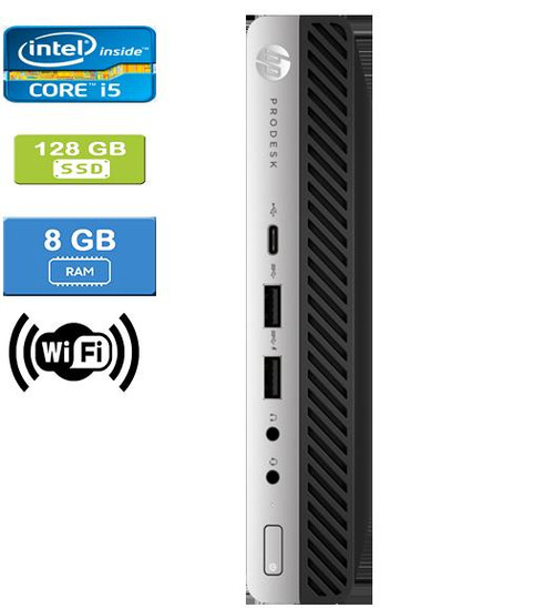 HP 600 G3 MINI (002490) Intel Core i5-7500T 8GB 128GB SSD Win 10 Pro