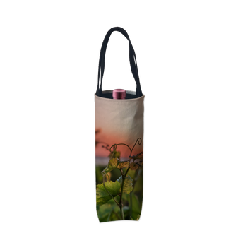Vineyard at Sunset Wine Tote (Front)