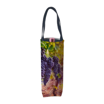 Vineyard at Sunrise Wine Tote (Front)