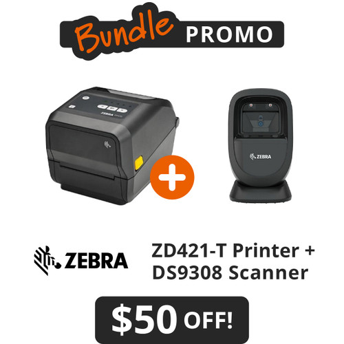 ZD421-T (ZD4A042-30PE00EZ) + DS9308 Bundle Promo ZD421-T (ZD4A042-30PE00EZ) + DS9308 Bundle Promo