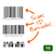 Zebra LI2208 1D-USB Barcode Scanner - 5 PACK