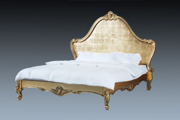 GOLD FRENCH BED FRAME