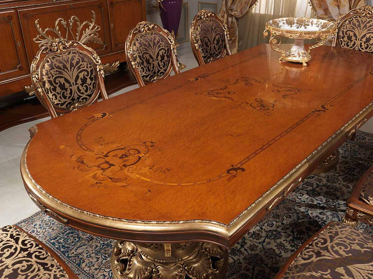 French Dining Room Furniture Set, Versailles