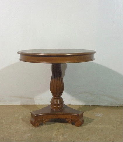 Small Round Ivory French Dining table