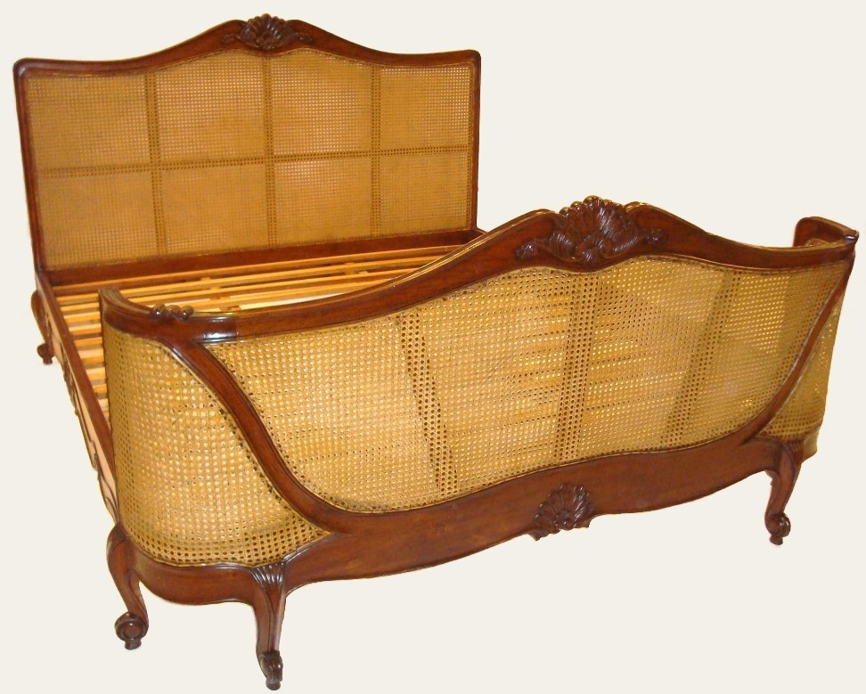 Rattan Bed, French Provincial Bedroom Furniture